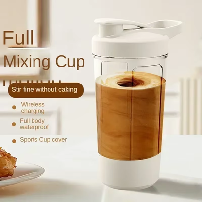 Portable Electric Protein Shaker - USB Rechargeable Blender Bottle