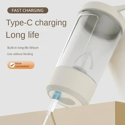 Portable Electric Protein Shaker - USB Rechargeable Blender Bottle